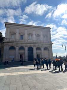 Edifício da Escada Santa em Roma.