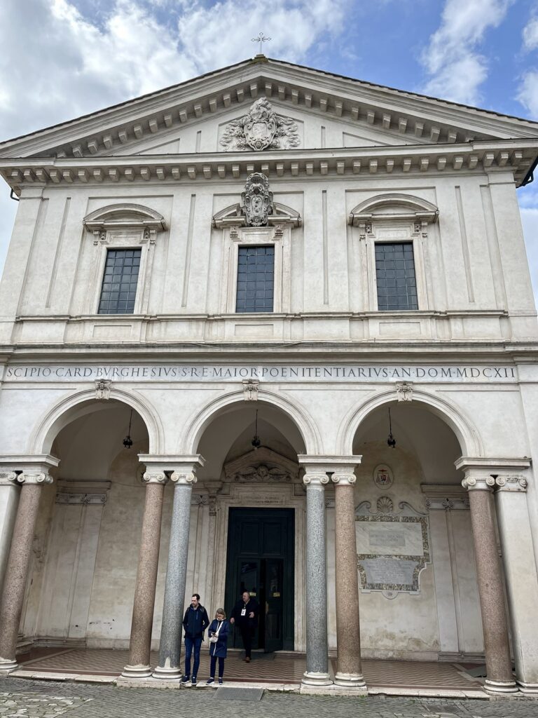 Basílica de São Sebastião, situada nas Catacumbas de São Sebastião em Roma.