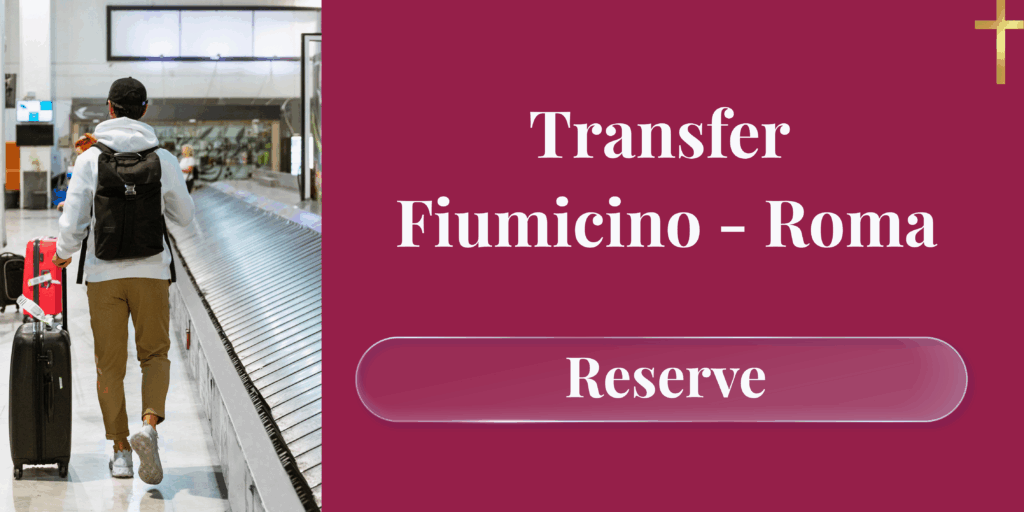 Transfer do aeroporto Fiumicino para Roma