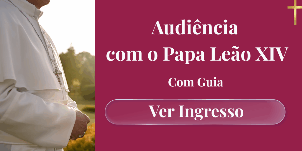 Ingresso para a Audiência Papal com guia